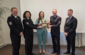Polizeipräsidium Rheinpfalz: POL-PPRP: Das Herz des deutschen Polizeisports schlägt ab Juli in Ludwigshafen