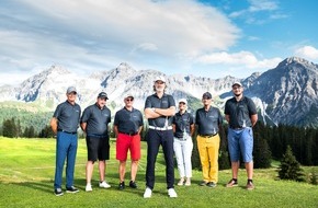 Panta Rhei PR AG: Panta Rhei PR/Graubünden Ferien: Bündner Golf Caddies sind die neuen Sympathieträger von GraubündenGolf