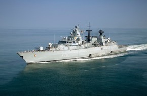Presse- und Informationszentrum Marine: Fregatte "Schleswig-Holstein" auf dem Weg ins Mittelmeer (FOTO)