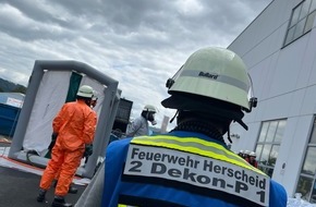 Feuerwehr Plettenberg: FW-PL: ABC-Einsatz Köbbinghauser Hammer. Keine Gefahr für die Bevölkerung!!