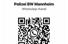 Polizeipr&auml;sidium Mannheim: POL-MA: Mannheim/Heidelberg/Rhein-Neckar-Kreis: Polizeipr&auml;sidium Mannheim startet erneut WhatsApp-Marathon zum Tag des Polizeinotrufs 110