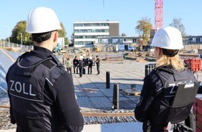Hauptzollamt Bielefeld: HZA-BI: Zahlreiche Unregelmäßigkeiten auf Großbaustelle aufgedeckt/Bielefelder Zoll prüft Bauvorhaben der Martin-Niemöller-Gesamtschule