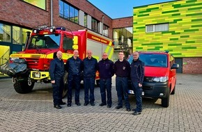 Feuerwehr Ratingen: FW Ratingen: Waldbrandmodul startet zu Übung in Portugal