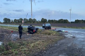Polizeiinspektion Stade: POL-STD: Kutenholz: Tödlicher Verkehrsunfall auf der Landesstraße 123