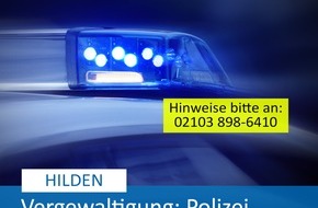 Polizei Mettmann: POL-ME: Vergewaltigungsdelikt: Die Polizei ermittelt und bittet dringend um Hinweise - Hilden - 2403044