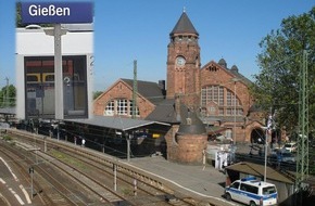 Bundespolizeiinspektion Kassel: BPOL-KS: Mann sorgt für Ärger im Bahnhof Gießen