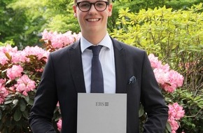 EBS Universität für Wirtschaft und Recht gGmbH: Hessens bester Nachwuchsjurist ist EBS Student