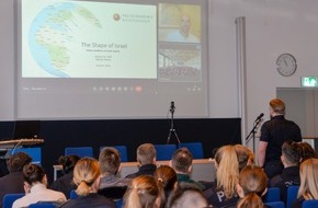 Polizeiakademie Niedersachsen: POL-AK NI: 240 Studierende der Polizeiakademie thematisieren den Nahostkonflikt