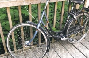 Kreispolizeibehörde Wesel: POL-WES: Dinslaken - Polizei sucht Eigentümer eines blauen Gazelle-Damenrads