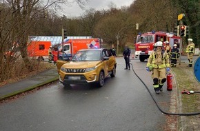 Feuerwehr Herdecke: FW-EN: Verkehrsunfall mit Personenschaden an der Kreuzung Wittbräucker Straße / Viermärker Weg