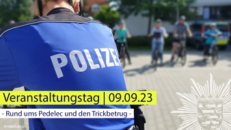 Polizeipräsidium Osthessen: POL-OH: Rund ums Pedelec und den Trickbetrug - Veranstaltungstag der osthessischen Polizei am 9. September 2023