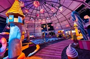 REKORD-INSTITUT für DEUTSCHLAND: GLÜCKSGEFÜHLE Festival 2025 mit RID-Weltrekord zum Anbeißen – grösster Candy Beach der Welt