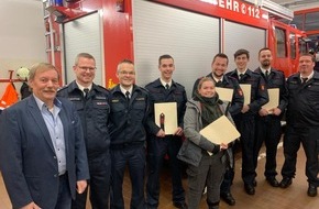 Feuerwehr Iserlohn: FW-MK: Kein ruhiges Jahr für die Freiwillige Feuerwehr Iserlohn - Jahresdienstbesprechung der Löschgruppe Bremke