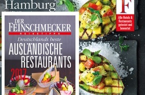 Jahreszeiten Verlag, DER FEINSCHMECKER: Das Magazin "Der Feinschmecker" zeichnet die besten ausländischen Restaurants in Deutschland aus