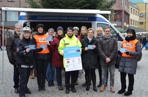 Polizeiinspektion Osnabrück: POL-OS: Osnabrück: Aktionstag "Nein zu häuslicher Gewalt"