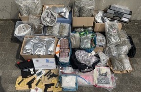 Zollfahndungsamt Frankfurt am Main: ZOLL-F: Bandenmäßiger Rauschgifthandel - Mehrere Personen festgenommen und diverse Betäubungsmittel sichergestellt