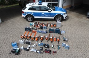 Polizeipräsidium Koblenz: POL-PPKO: Fahndungserfolg nach Einbruchserie: Suche nach Eigentümern des Diebesguts
