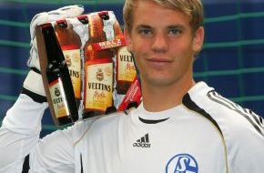 Brauerei C. & A. VELTINS GmbH & Co. KG: Königsblaue Knappen setzen auf neues Sportgetränk / Veltins Malz gibt Mannschaft des FC Schalke 04 neue Energie