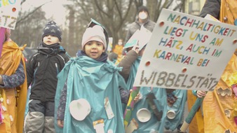 Kein Karneval 2021: FRÖBEL-Kinder vom Rhein bis an die Oder schenken Köln einen Veedelszoch