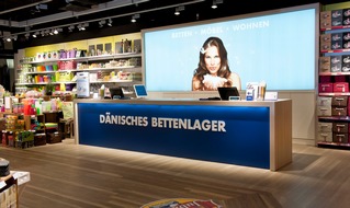 Dänisches Bettenlager GmbH: Neuer City-Store von DÄNISCHES BETTENLAGER öffnet Donnerstag am Neumarkt in Krefeld