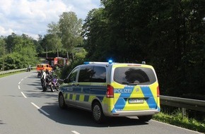 Kreispolizeibehörde Soest: POL-SO: Schwerer Motorradunfall