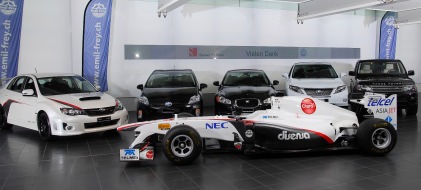 Emil Frey AG: Sauber F1 Team ab sofort mit Autos der Emil Frey Gruppe unterwegs
