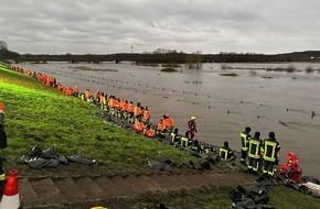 Feuerwehr Oberhausen: FW-OB: Folgemeldung 19:30 Uhr: Vorausschauende Planung für die kommenden Stunden