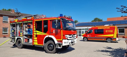 Freiwillige Feuerwehr Werne: FW-WRN: Alarm- und Räumungsübung an der Uhlandgrundschule in Werne erfolgreich durchgeführt