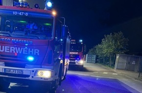 Freiwillige Feuerwehr Aurich: FW-AUR: Simultane Feueralarme zu später Stunde