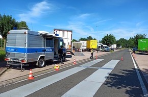 Autobahnpolizeiinspektion: API-TH: Verkehrskontrolle Schwerverkehr