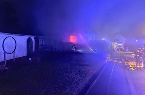 Feuerwehr Gevelsberg: FW-EN: Ausgedehnter Brand in einem Einfamilienhaus