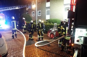 Feuerwehr Erkrath: FW-Erkrath: Küchenbrand - Rauchmelder verhindert größeren Schaden