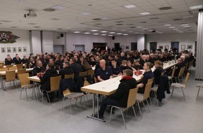 Feuerwehr Olpe: FW-OE: Jahreshauptversammlung der Feuerwehr Olpe