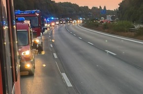 Feuerwehr Remscheid: FW-RS: Einsatz der Bereitschaft 5