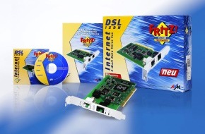 AVM GmbH: CeBIT 2002 - FRITZ!Card DSL erfolgreich gestartet