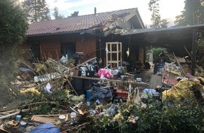 Polizeiinspektion Gifhorn: POL-GF: Fotos vom Explosionsort