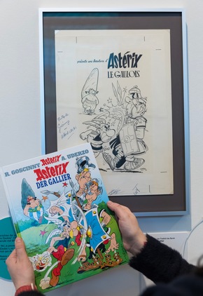 UDERZO - Von Asterix bis Zaubertrank / Ausstellung im Museum für Kommunikation Berlin vom 6. Februar bis 15. Juni 2025