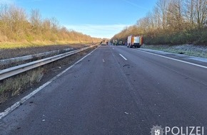 Polizeidirektion Pirmasens: POL-PDPS: Schwerer Verkehrsunfall auf der Autobahn