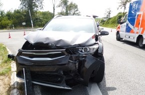 Kreispolizeibehörde Oberbergischer Kreis: POL-GM: 060819-742:  Fünf Verletzte bei Verkehrsunfall in Lamsfuß