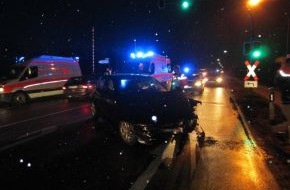 Polizeiinspektion Harburg: POL-WL: Verkehrsunfall fordert zwei Verletzte
