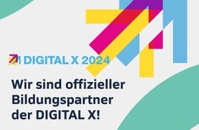 Hochschule Fresenius: Hochschule Fresenius als offizieller Bildungspartner der DIGITAL X in Köln 18. – 19. September