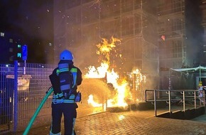 Feuerwehr Hattingen: FW-EN: Einsatzlage der Feuerwehr Hattingen in der Silvesternacht 2025/2026