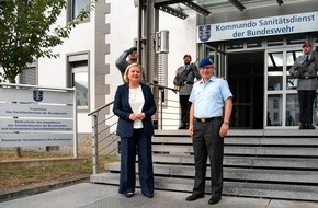 Presse- und Informationszentrum des Sanitätsdienstes der Bundeswehr: Wehrbeauftragte Dr. Eva Högl besucht den Sanitätsdienst