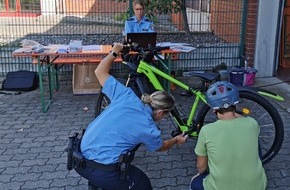Polizeipräsidium Südhessen: POL-DA: Heppenheim/Lampertheim/Viernheim: Aktionstag - Polizei registriert 155 Fahrräder