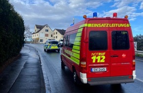 Feuerwehr Herdecke: FW-EN: Gasflasche brannte an der Wittener Landstraße