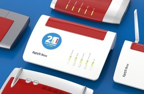 AVM GmbH: 20 Jahre FRITZ!Box: Das Herzstück im digitalen Zuhause feiert Jubiläum