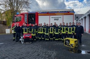 Feuerwehr Wenden: FW Wenden: Neue Maschinisten fürs Wendener Land