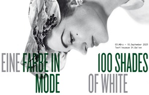 Textilmuseum St.Gallen: "100 Shades of White. Eine Farbe in Mode" Ausstellungsankündigung, Medienorientierung