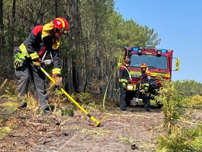 FW-BN: Waldbrandeinsatz in Südfrankreich