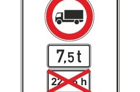 Polizeidirektion Landau: POL-PDLD: B10/AS LD-Nord - Kontrollen des Durchfahrtsverbots anl&auml;sslich der Tunnelsperrungen bei Annweiler